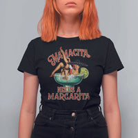 Funny Mamacita Needs A Margarita T Shirt For Women Magarita Cocktail Mexican Pin Up Girl