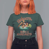 Funny Mamacita Needs A Margarita T Shirt For Women Magarita Cocktail Mexican Pin Up Girl