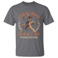 Funny Feral Mom Social Club Raising Hellions T Shirt Mother's Day