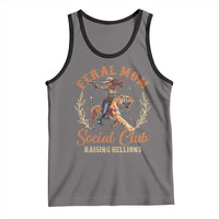 Funny Feral Mom Social Club Raising Hellions Tank Top Mother's Day