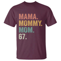 Mama Mommy Mom 67 T Shirt Funny Six Seven Mother's Day