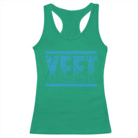 Yeet Funny Wrestling Slang Quote Tribal Art Racerback Tank Top