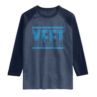 Yeet Funny Wrestling Slang Quote Tribal Art Raglan Shirt