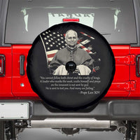 Pope Leo XIV Spare Tire Cover You Cannot Follow Both Christ And The Cruelty Of Kings