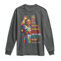 Pope Leo XIV No Kings Long Sleeve Shirt You Cannot Follow Both Christ And The Cruelty Of Kings