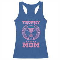 Trophy Mom Racerback Tank Top Number One Mama Funny Mother's Day