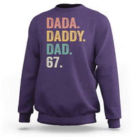 Dada Daddy Dad 67 Sweatshirt Funny Six Seven Father's Day