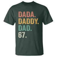 Dada Daddy Dad 67 T Shirt Funny Six Seven Father's Day
