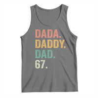 Dada Daddy Dad 67 Tank Top Funny Six Seven Father's Day