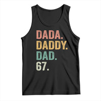Dada Daddy Dad 67 Tank Top Funny Six Seven Father's Day