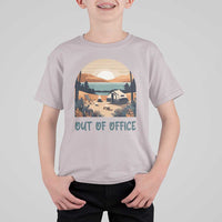 Vacation T Shirt For Kid Out Of Office Travel Blogger - Wonder Print Shop