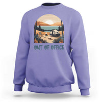 Vacation Sweatshirt Out Of Office Travel Blogger - Wonder Print Shop