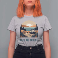 Vacation T Shirt For Women Out Of Office Travel Blogger - Wonder Print Shop