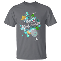 Cocktail Lover T Shirt Thirst Responder Funny Mixologists Bartender - Wonder Print Shop