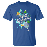 Cocktail Lover T Shirt Thirst Responder Funny Mixologists Bartender - Wonder Print Shop