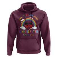 Graduation Hoodie Pre-K We Are Done Kindergarten Here We Come Rainbow - Wonder Print Shop