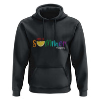 Cute Summer Vacation Hoodie Hello Summer Happy Last Day Sunshine Lemon - Wonder Print Shop