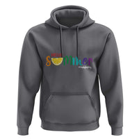 Cute Summer Vacation Hoodie Hello Summer Happy Last Day Sunshine Lemon - Wonder Print Shop
