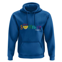 Cute Summer Vacation Hoodie Hello Summer Happy Last Day Sunshine Lemon - Wonder Print Shop