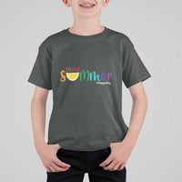 Cute Summer Vacation T Shirt For Kid Hello Summer Happy Last Day Sunshine Lemon - Wonder Print Shop