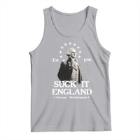 Funny Suck It England Tank Top 4th of July 1776 George Washington - Wonder Print Shop