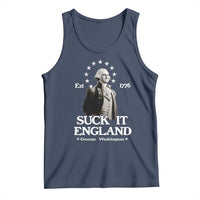Funny Suck It England Tank Top 4th of July 1776 George Washington - Wonder Print Shop