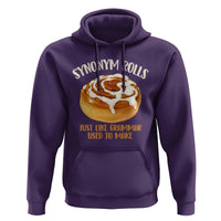 Funny Synonym Rolls Just Like Grammar Used To Make Hoodie Cinnamon Rolls Grammar Pun