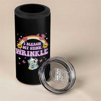 Funny I Bleach My Stink Wrinkle 4 in 1 Can Cooler Tumbler Gag Adult Humor Rainbow Bleach Bottle - Wonder Print Shop