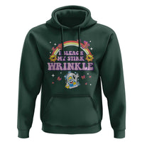 Funny I Bleach My Stink Wrinkle Hoodie Gag Adult Humor Rainbow Bleach Bottle - Wonder Print Shop