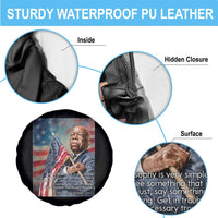 John Lewis Spare Tire Cover My Philosophy Is Very Simple Get In Good Trouble Necessary Trouble - Wonder Print Shop