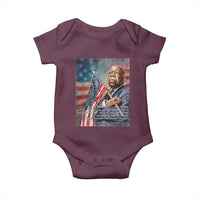 John Lewis Baby Onesie My Philosophy Is Very Simple Get In Good Trouble Necessary Trouble - Wonder Print Shop