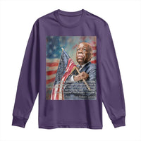 John Lewis Long Sleeve Shirt My Philosophy Is Very Simple Get In Good Trouble Necessary Trouble - Wonder Print Shop