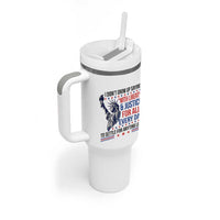 Funny I Didn't Grow Up Saying With Liberty And Justice For All Tumbler With Handle - Wonder Print Shop
