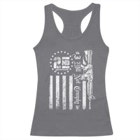 2nd Amendment I Will Not Comply Racerback Tank Top AR15 Pro-Gun Rights American Flag - Wonder Print Shop