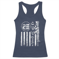 2nd Amendment I Will Not Comply Racerback Tank Top AR15 Pro-Gun Rights American Flag - Wonder Print Shop