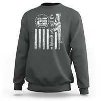2nd Amendment I Will Not Comply Sweatshirt AR15 Pro-Gun Rights American Flag - Wonder Print Shop
