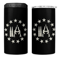 2nd Amendment AR15 Bullet Stars Patriotic Gun Rights 4 in 1 Can Cooler Tumbler - Wonder Print Shop