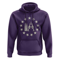 2nd Amendment AR15 Bullet Stars Patriotic Gun Rights Hoodie - Wonder Print Shop