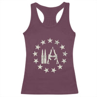 2nd Amendment AR15 Bullet Stars Patriotic Gun Rights Racerback Tank Top - Wonder Print Shop