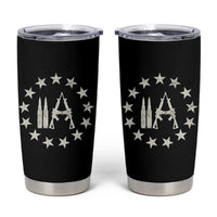 2nd Amendment AR15 Bullet Stars Patriotic Gun Rights Tumbler Cup - Wonder Print Shop