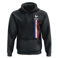 France Football Coq Soccer Throwback Jersey Style Hoodie Vintage French Flag