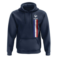 France Football Coq Soccer Throwback Jersey Style Hoodie Vintage French Flag