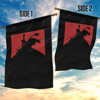 Funny Bull Rider Garden Flag I'll Be Back In 8 Seconds Bull Riding Rodeo