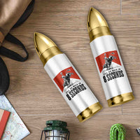 Funny Bull Rider Bullet Tumbler I'll Be Back In 8 Seconds Bull Riding Rodeo