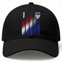 Cape Verde Flag Retro Sports Cabo Verdean Roots Baseball Cap