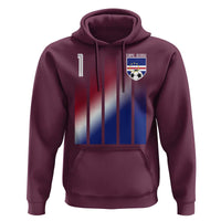 Cape Verde Flag Retro Sports Cabo Verdean Roots Hoodie