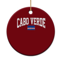 Cabo Verde Sports Throwback Ceramic Ornament Cape Verdean Pride Lovers