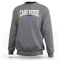 Cabo Verde Sports Throwback Sweatshirt Cape Verdean Pride Lovers