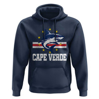 Vintage Cape Verde Shark Cabo Verdean Roots Hoodie