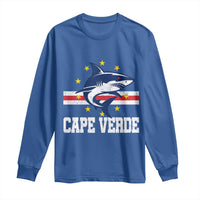 Vintage Cape Verde Shark Cabo Verdean Roots Long Sleeve Shirt